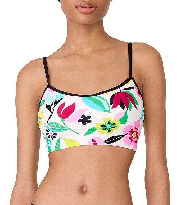 kate spade new york Safari Floral High Cut Classic Swim Bottom Product Image