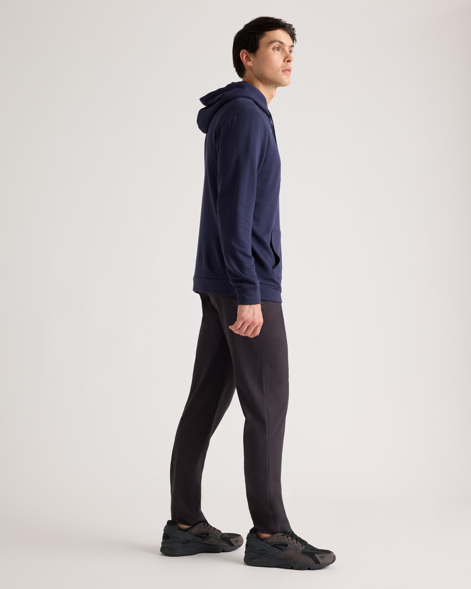 Quince | Men's Supersoft Fleece Pullover Hoodie Lenzing Modal Product Image