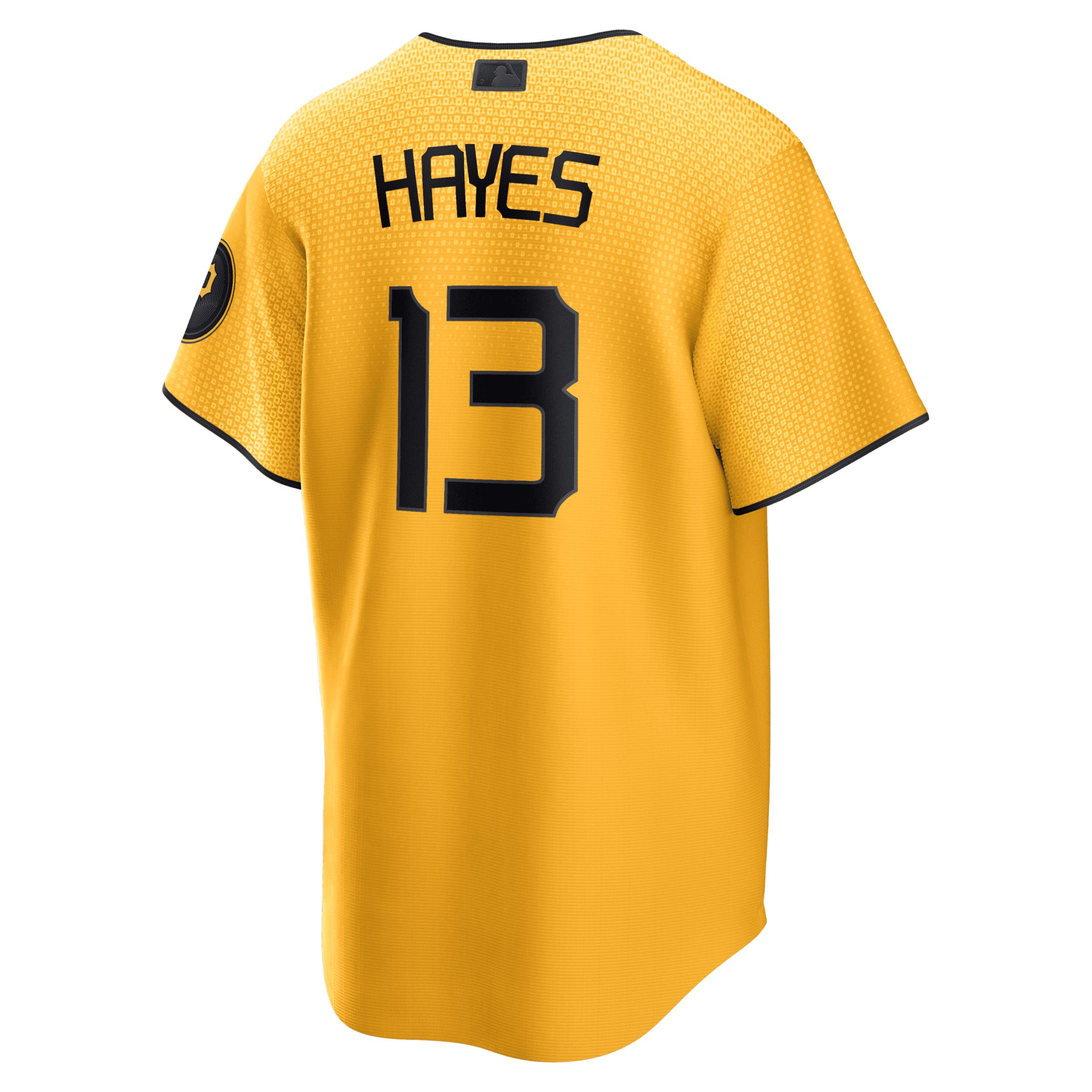 Nike Mens MLB Pittsburgh Pirates City Connect (Roberto Clemente) Replica Baseball Jersey | T77001O1QBT-C21 Product Image