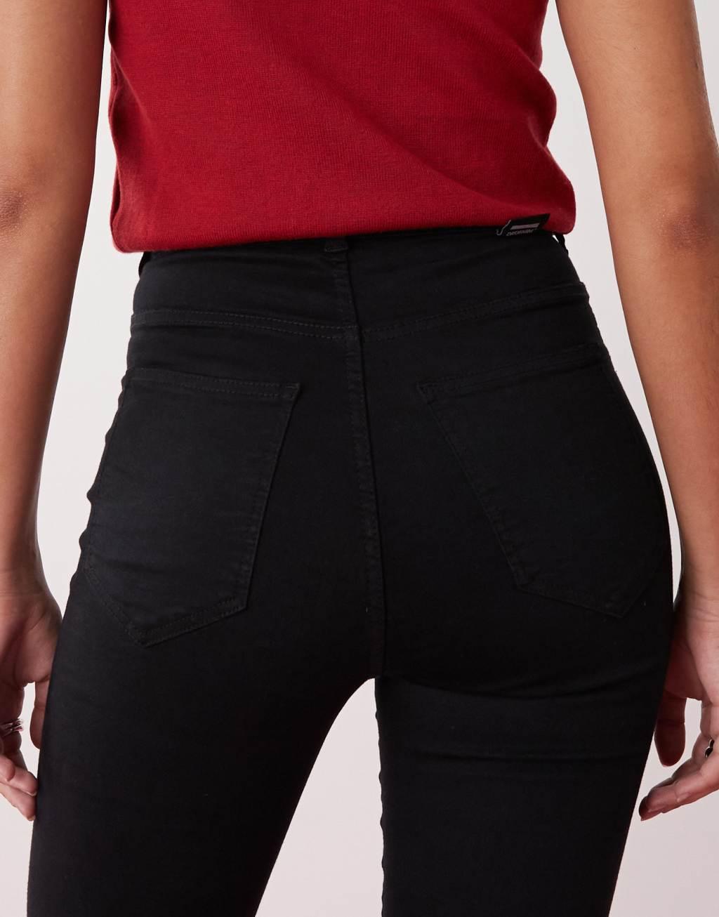 Dr Denim Solitaire high rise super skinny jeans Product Image