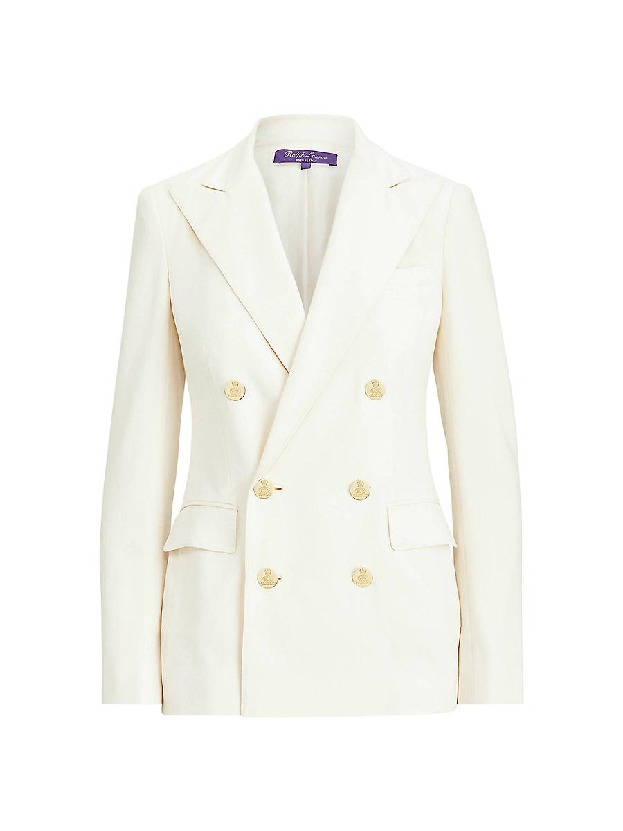 Womens Iconic Style Camden Double-Breasted Blazer Product Image
