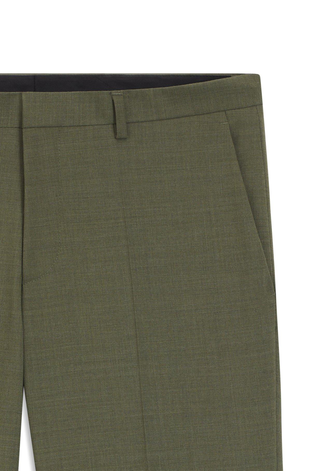 Extra-slim-fit trousers in performance-stretch dobby Product Image