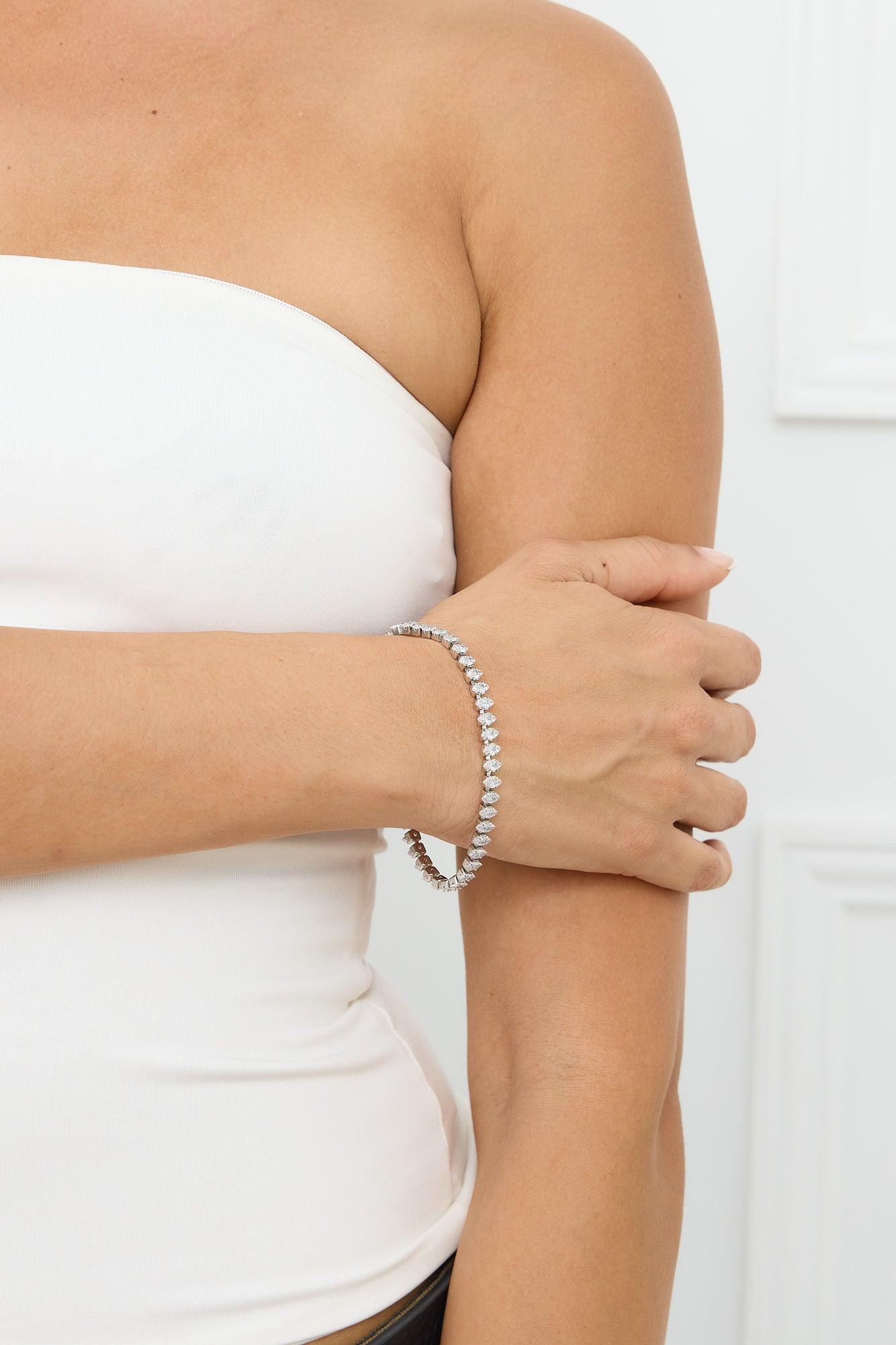 Tennis Bracelet Silver Product Image