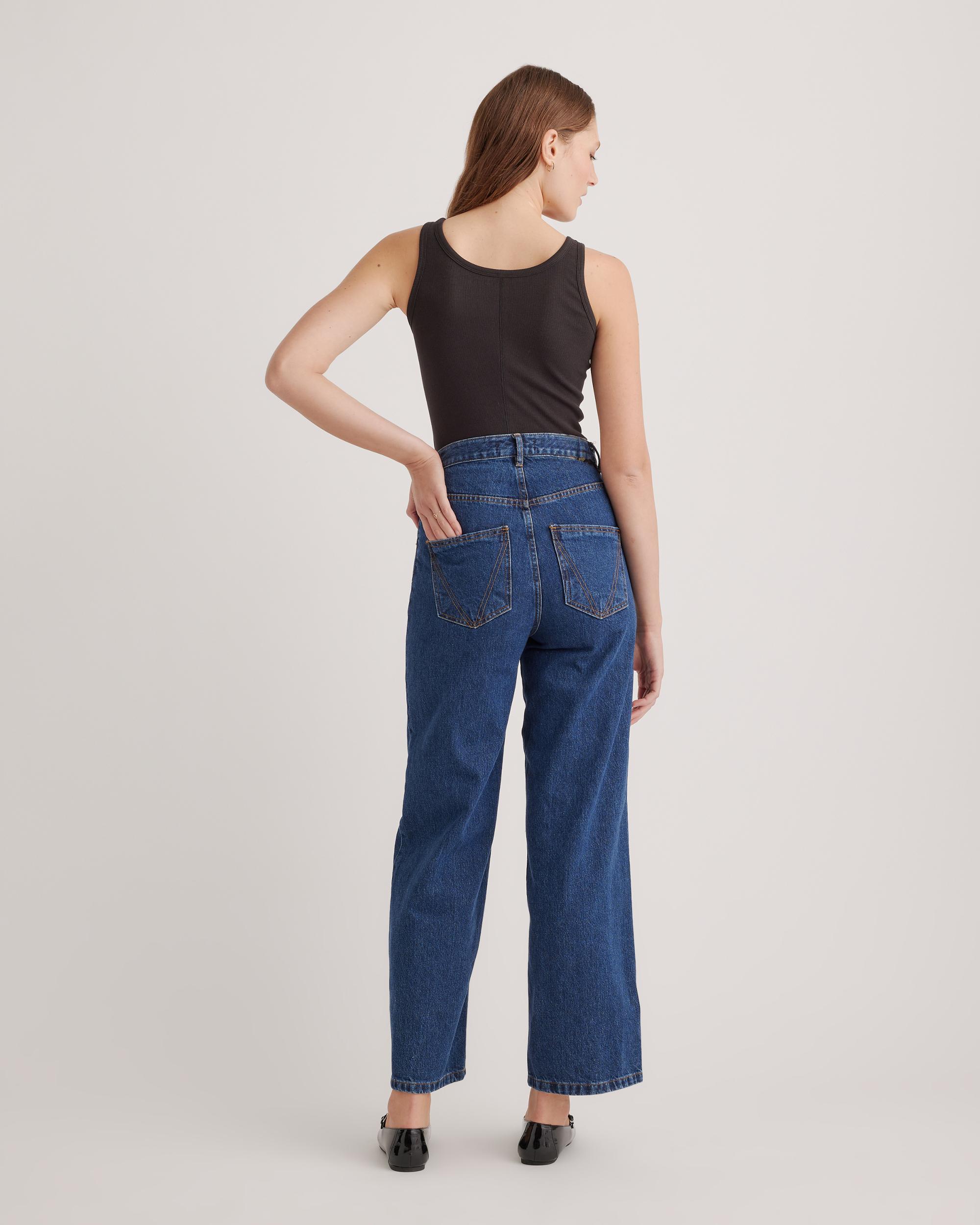 Quince | Women's Micro-Rib Scoop Neck Tank Top Organic Cotton Product Image