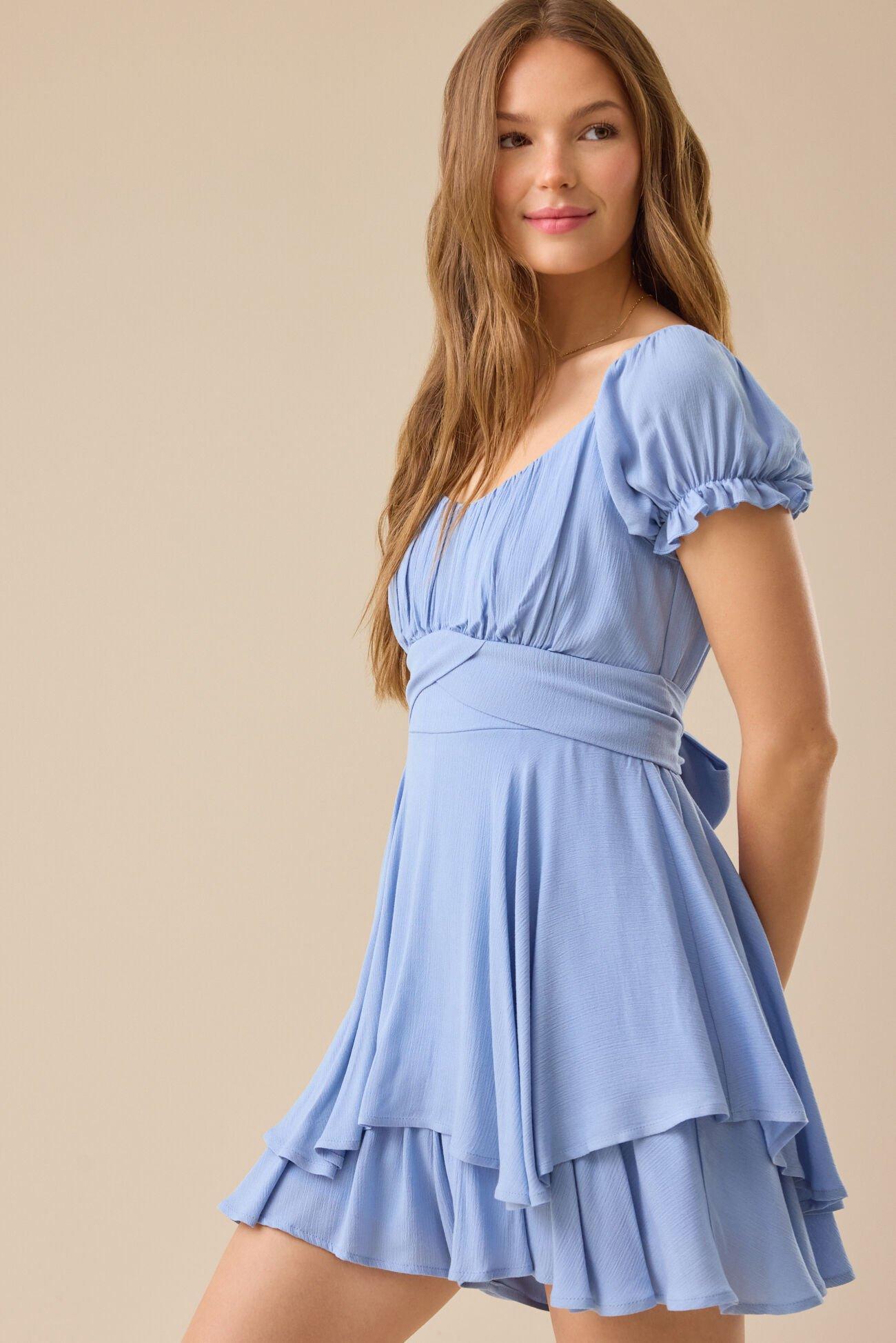 Haisley Layered Crossover Romper Product Image