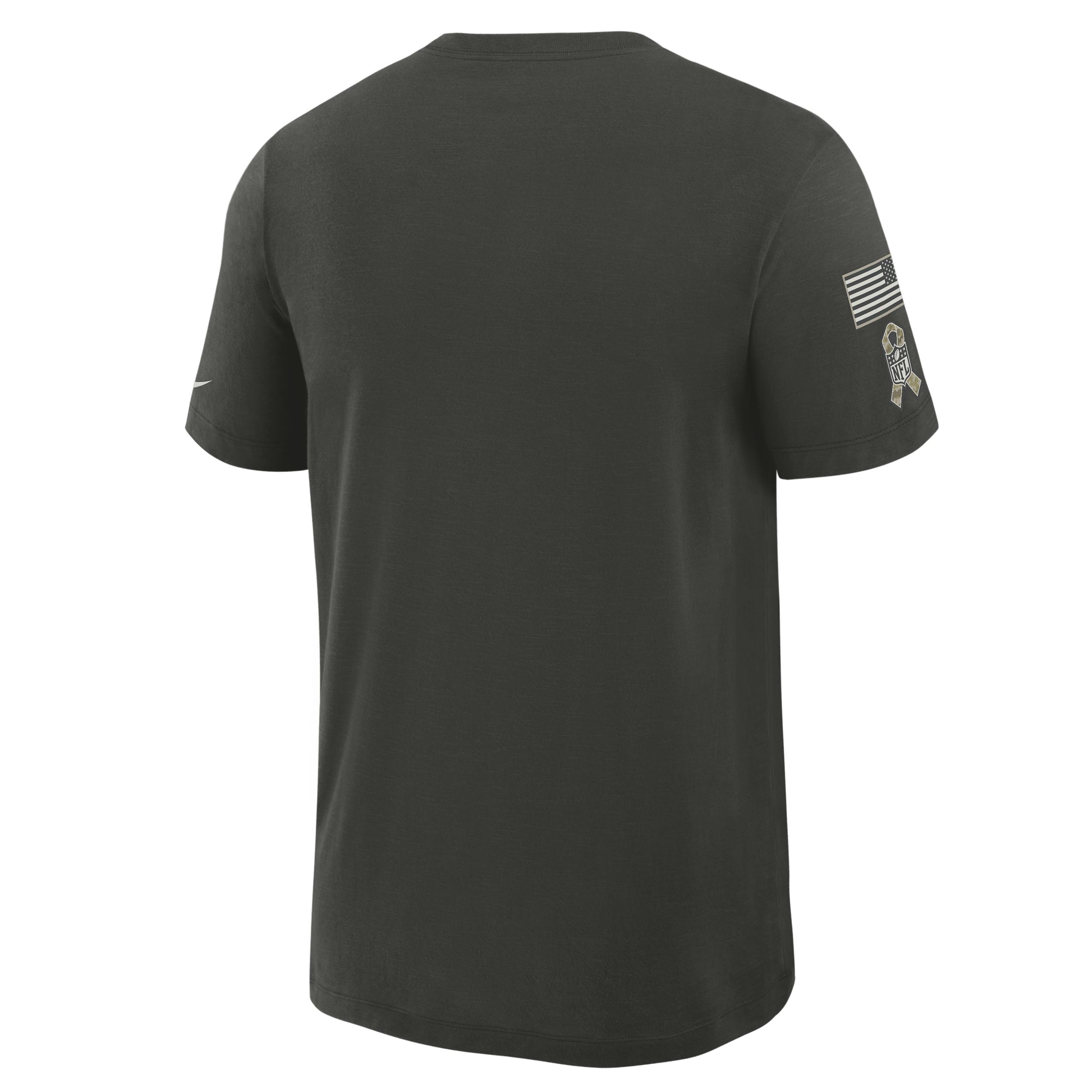 Dallas Cowboys Salute to Service Nike Mens Dri-FIT NFL T-Shirt | 03493JGA29-ZS2 Product Image