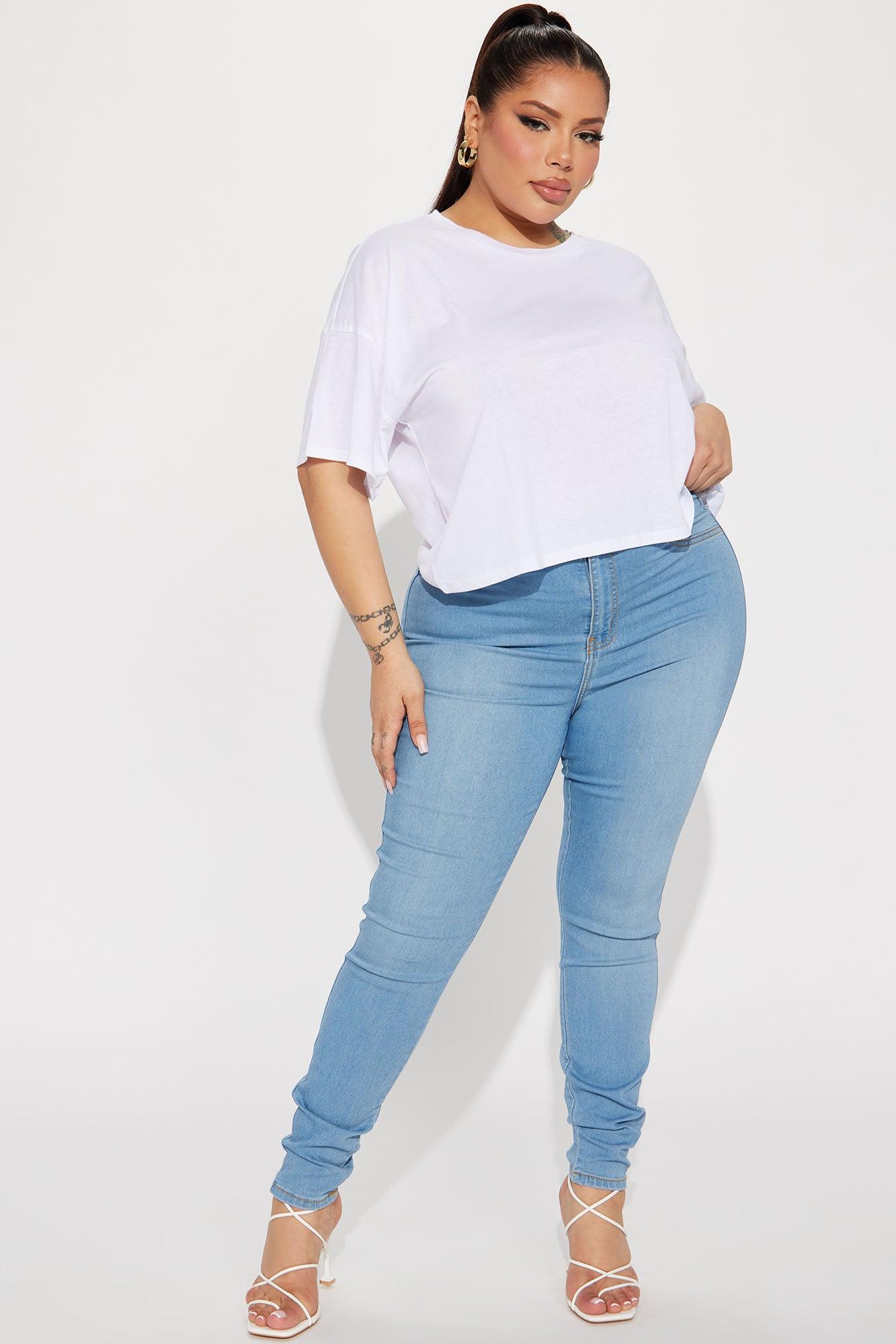 Kourtney Crop Top - White Product Image