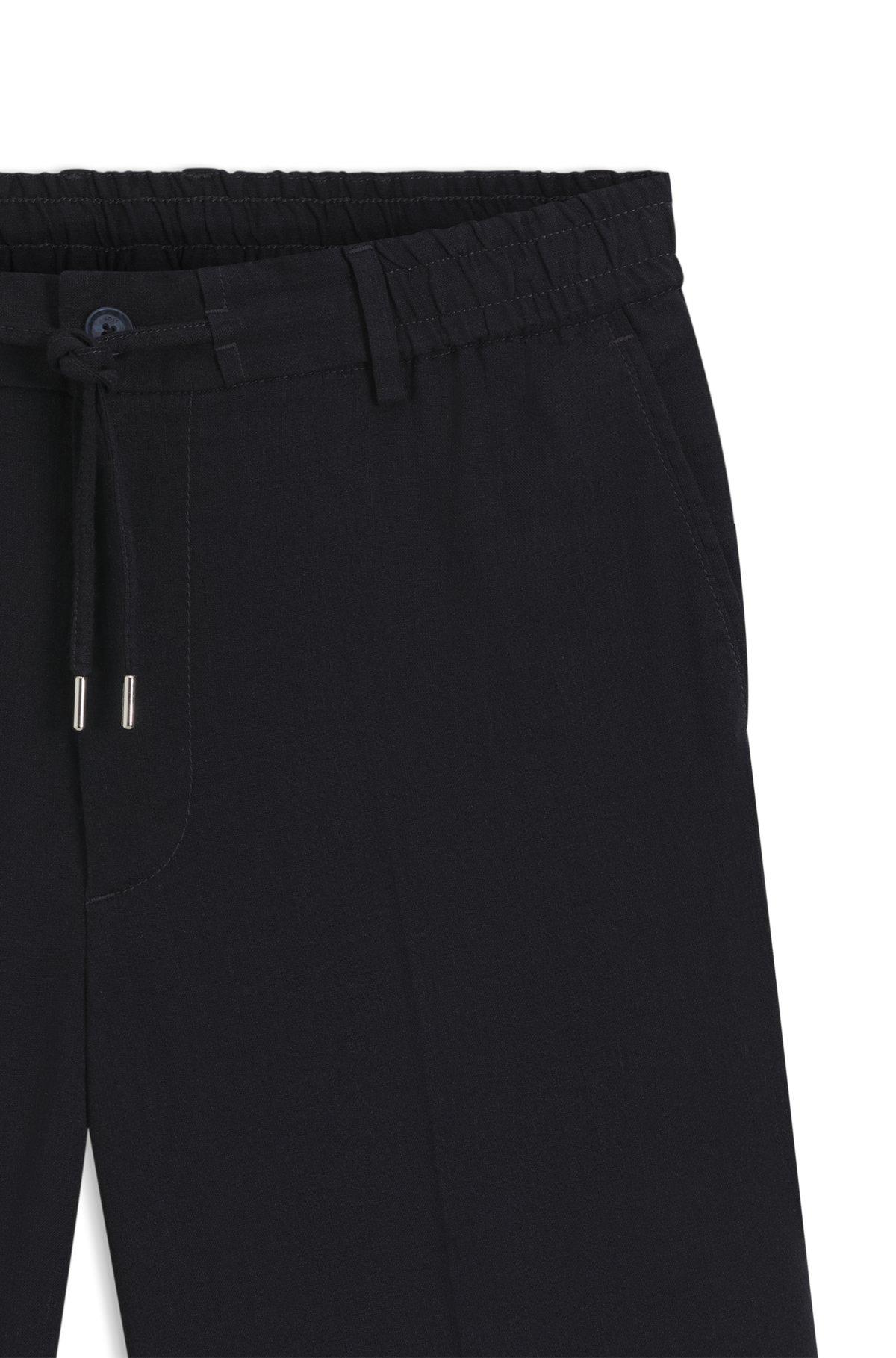 Linen-blend shorts in a modern fit Product Image