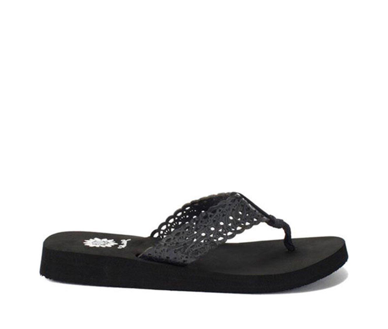 Women's Yellow Box Wally Flip-Flops Product Image
