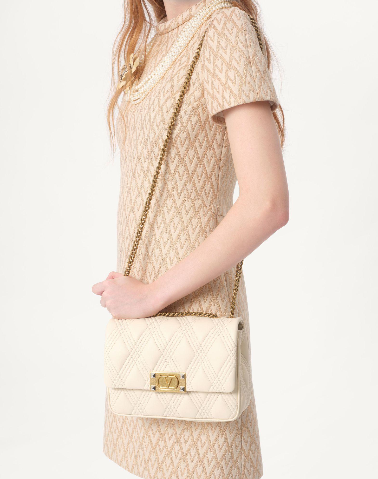 Short Dress In Lurex Jacquard Toute La V  Product Image