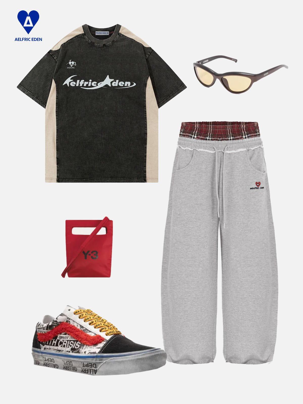 Aelfric Eden Racing Patchwork Tee Product Image