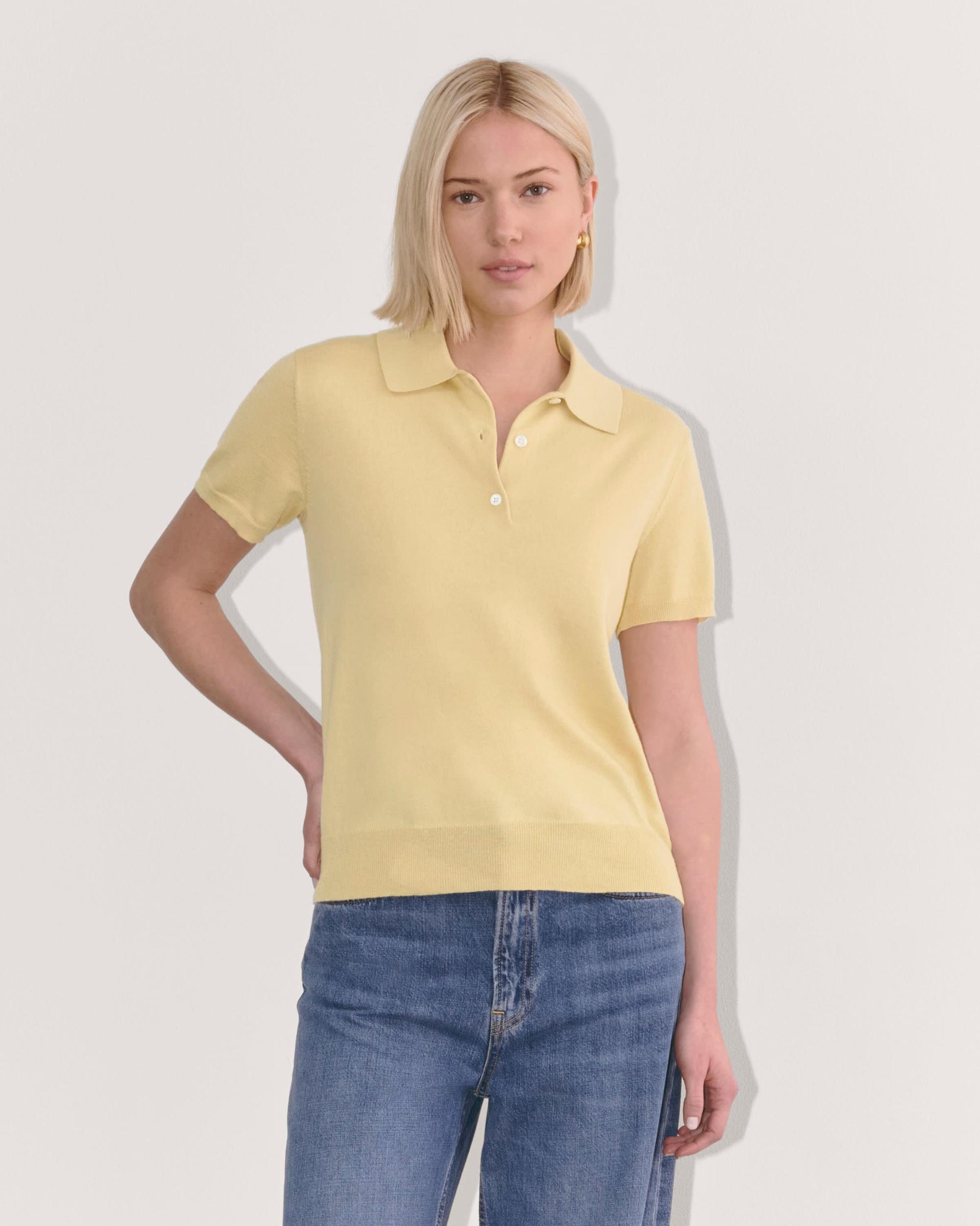 Womens Polo in Cotton Cashmere Sweater by Everlane Product Image