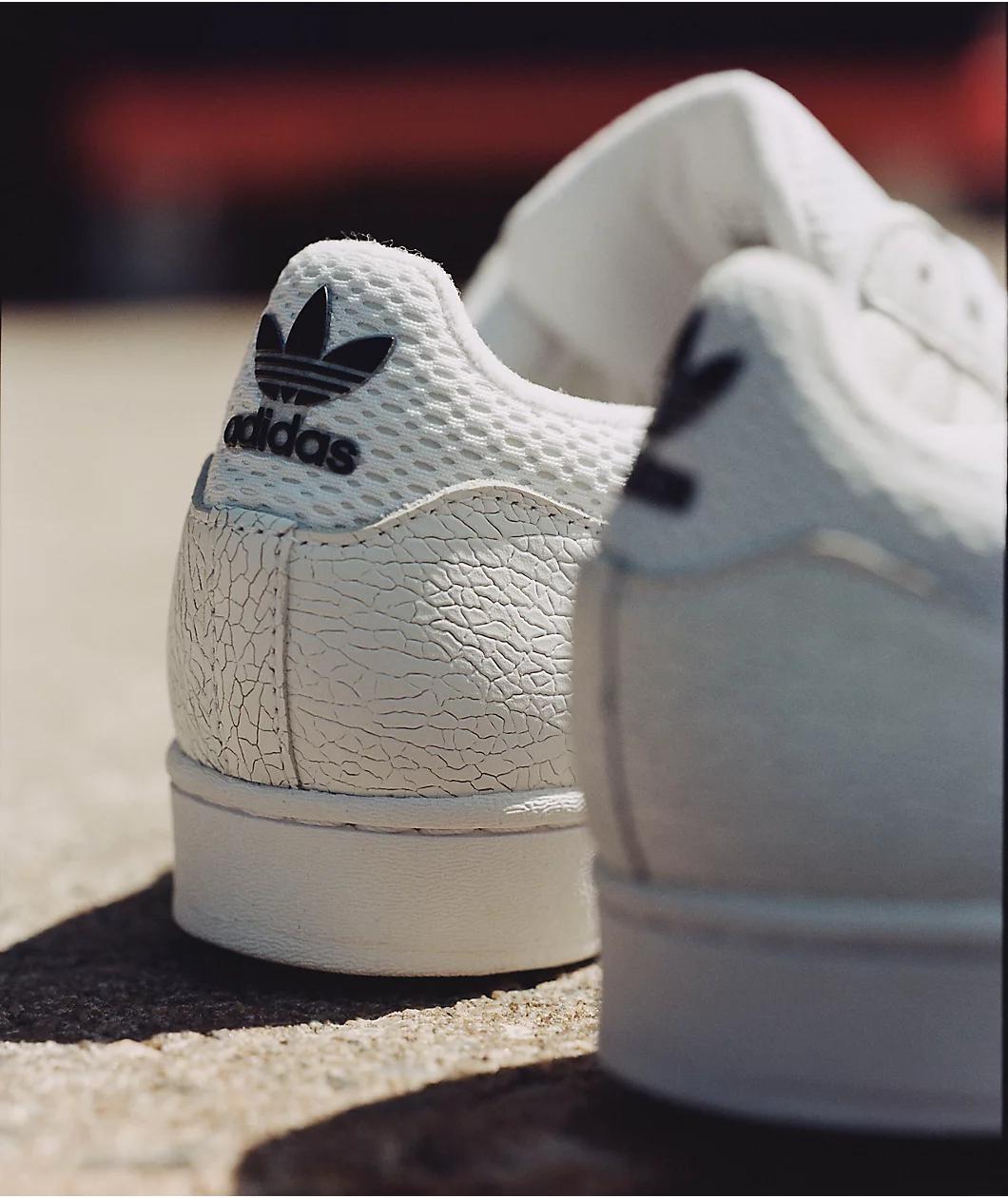 adidas x Vitória Superstar ADV Cream Skate Shoes Product Image