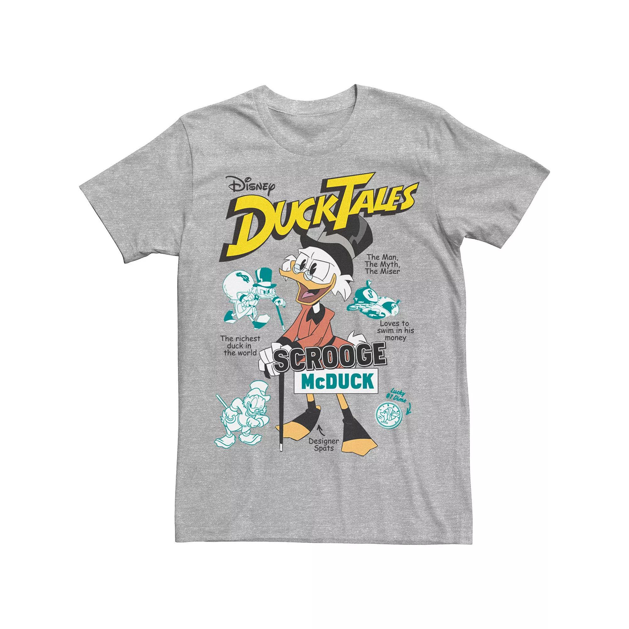 Men's Duck Tales Richest Duck Poster Tee,  Product Image
