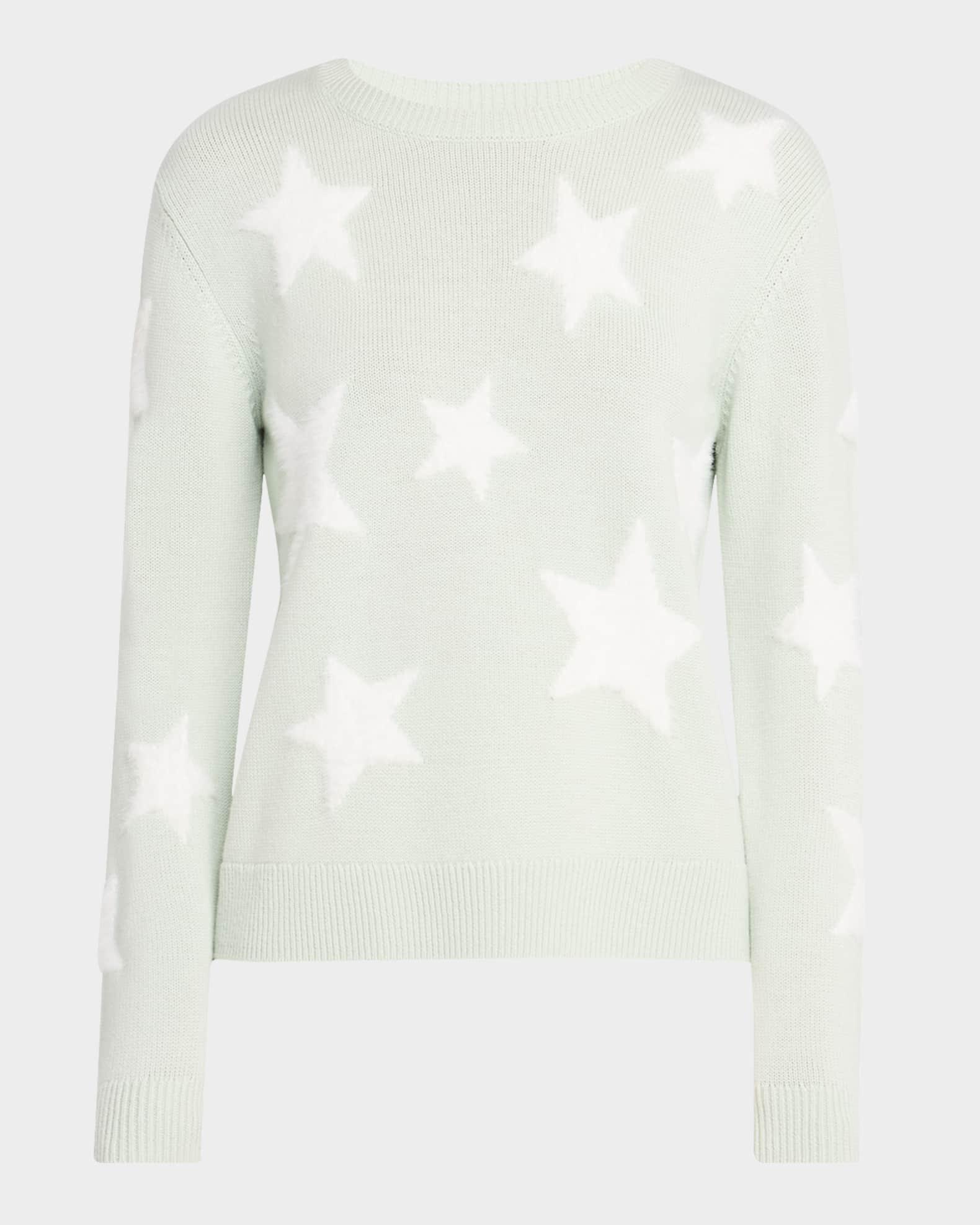 Andora Fuzzy Star Pullover Product Image