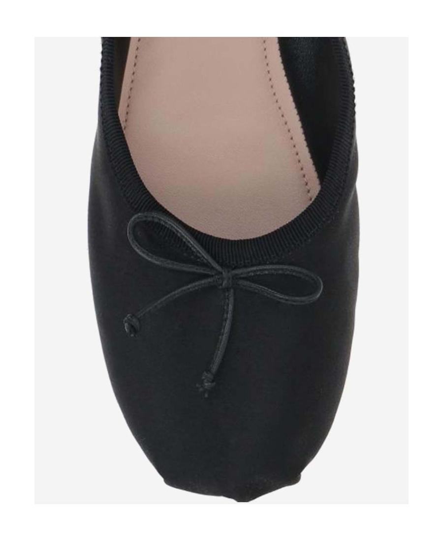 logo-strap ballerina shoes Product Image