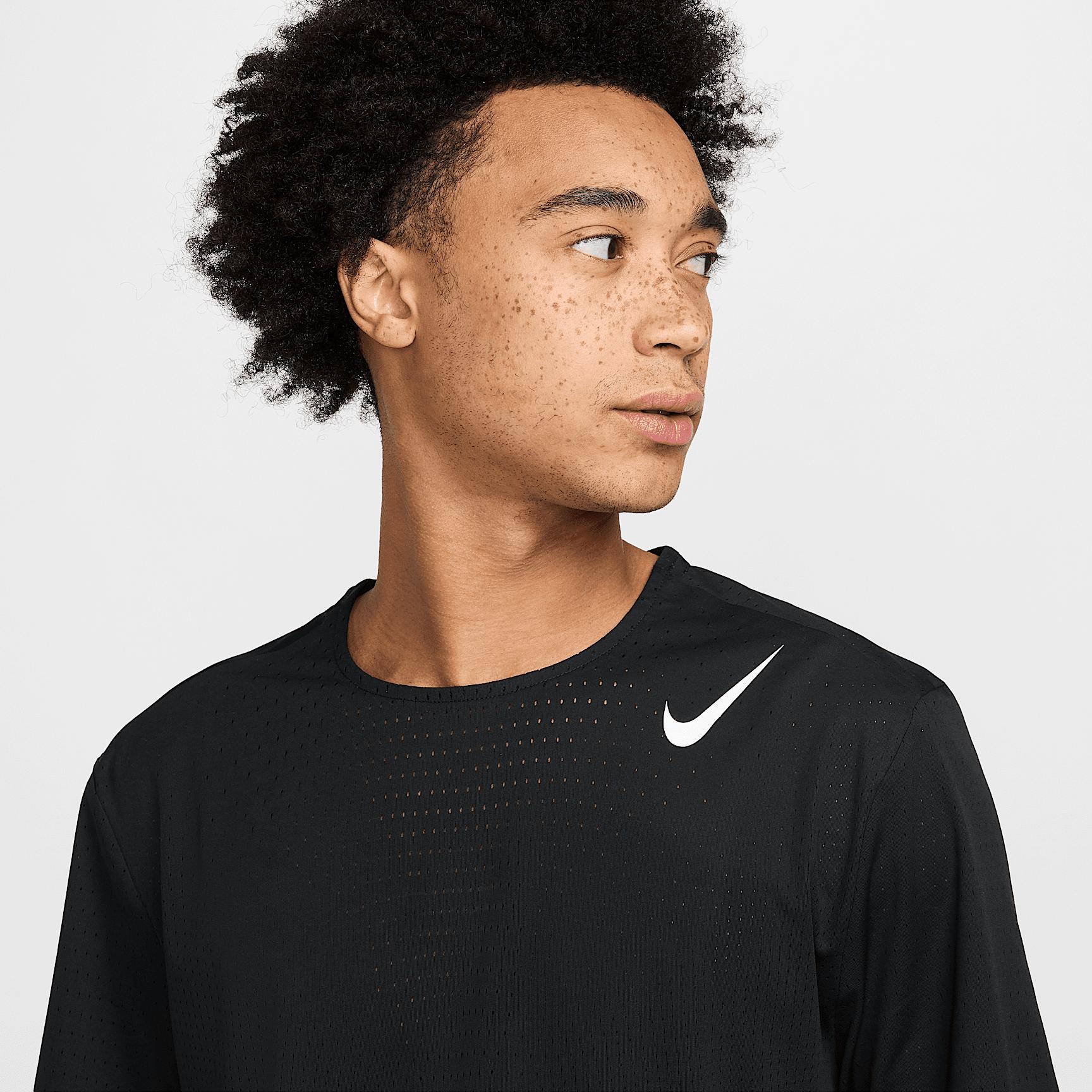 Nike Mens AeroSwift Dri-FIT ADV Short-Sleeve Running Top | HJ3377-010 Product Image