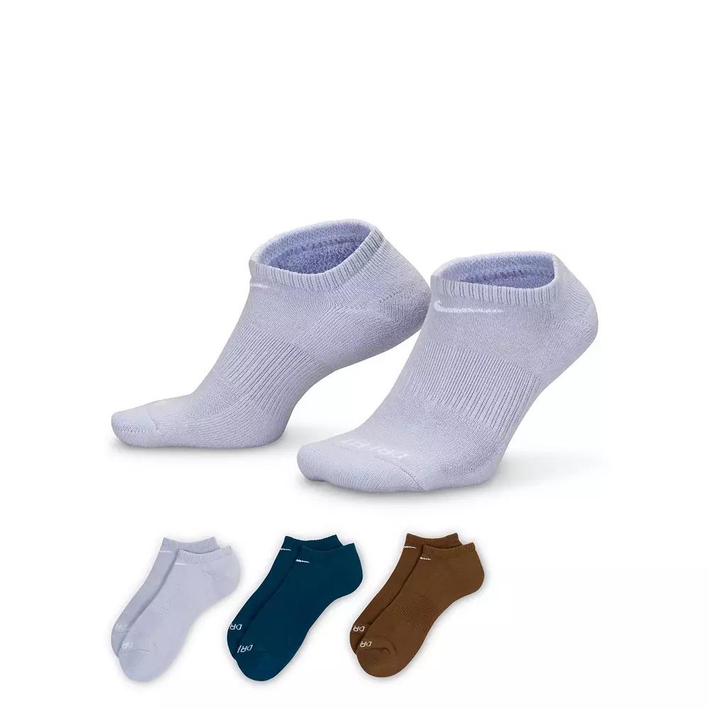 Nike Unisex Everyday Plus Cushion Training No-Show Socks (3 Pairs) | SX6889-996 Product Image