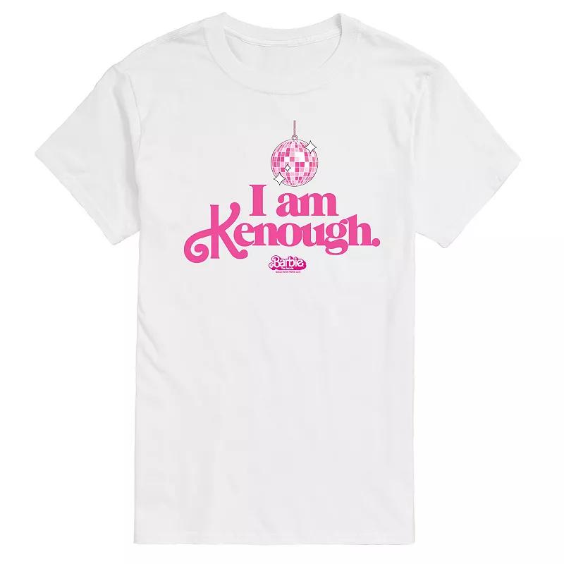Big & Tall Barbie™ The Movie I Am Kenough DiscoBall Graphic Tee, Men's,  Product Image