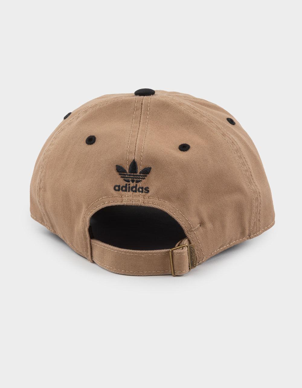 ADIDAS Originals Relaxed Strapback Hat - BROWN COMBO Product Image