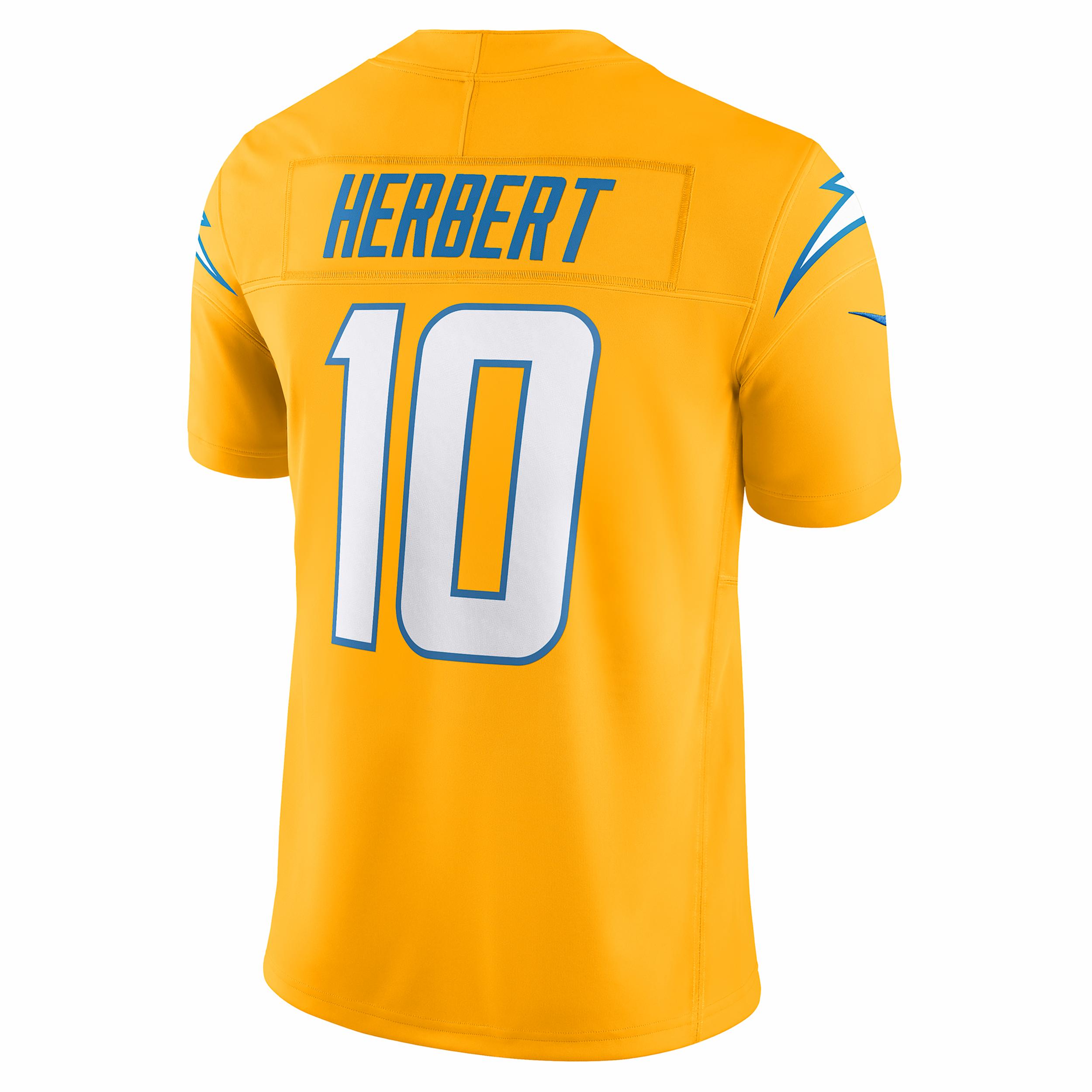 Justin Herbert Los Angeles Chargers Nike Mens Dri-FIT NFL Limited Jersey | 31NM0FAL97F-3Y0 Product Image
