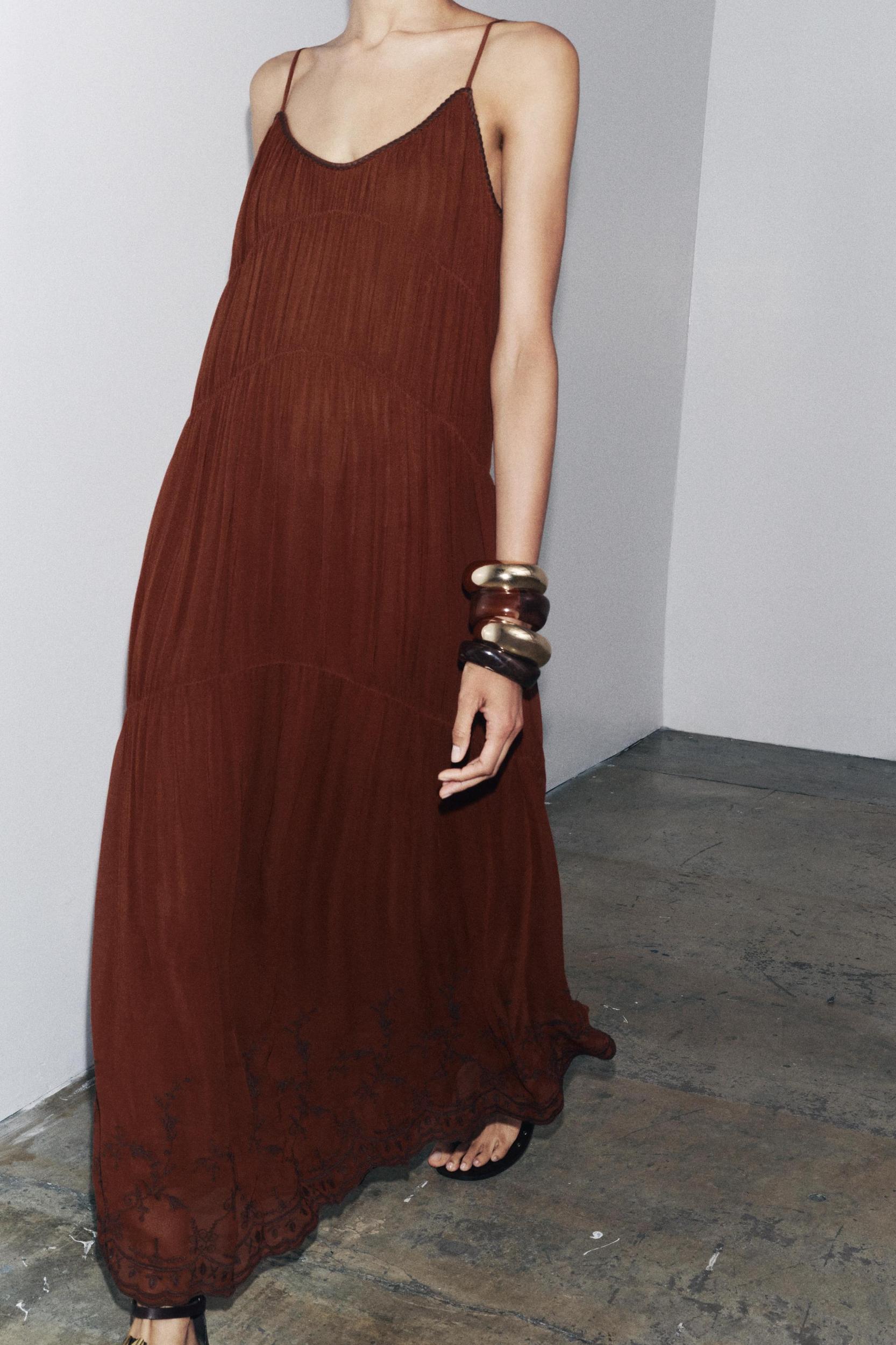 EMBROIDERED DRESS ZW COLLECTION Product Image