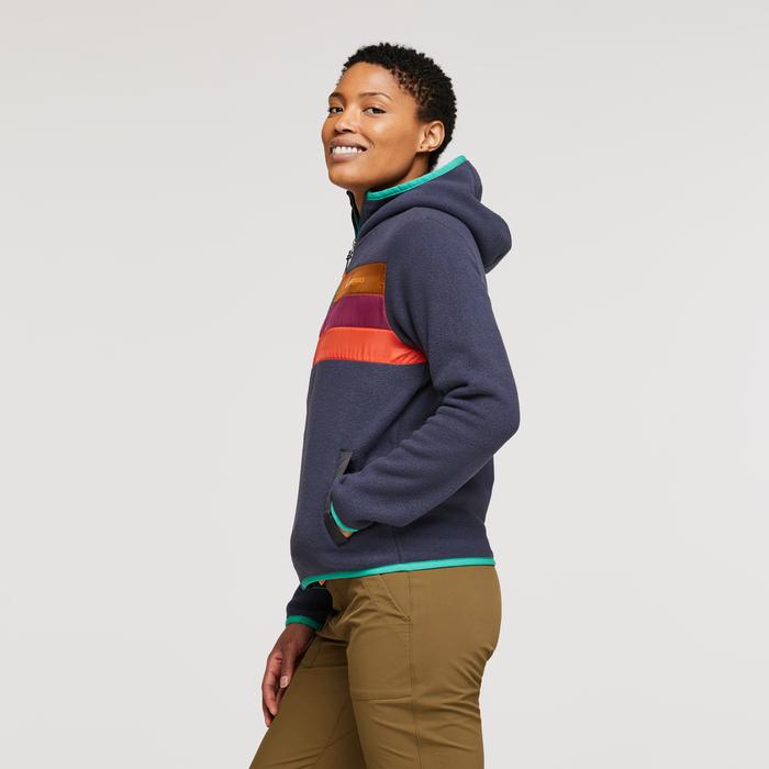 Teca Fleece Hooded Full-Zip Jacket - Women's Product Image