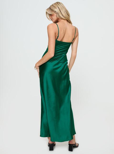 Blackthorn Maxi Dress Green Product Image