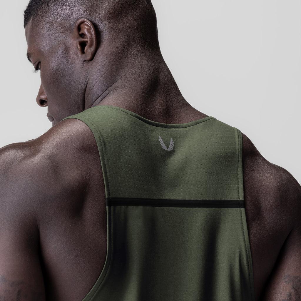 0833. 3D-Lite® 2.0 Lycra® Pro Singlet - Olive Product Image