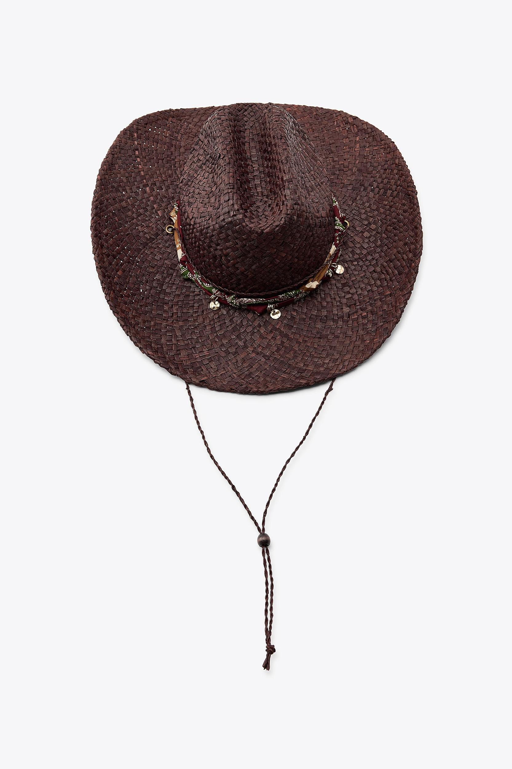 WOVEN COWBOY HAT Product Image