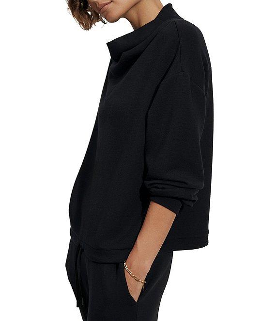 Varley Betsy Sweat Cowl High Neck Shirt Product Image