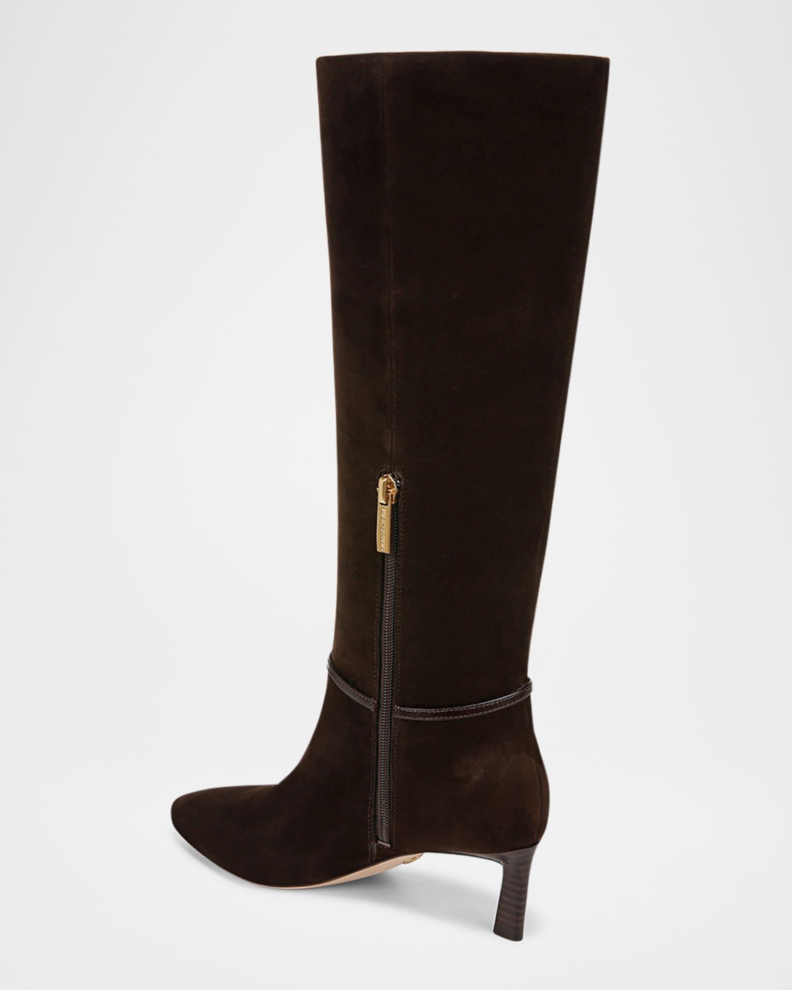 Kenzie Suede Harness Boots Product Image