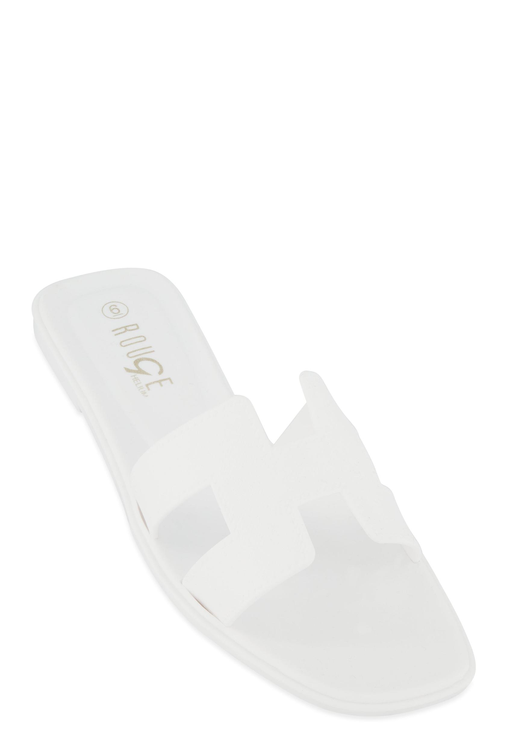 Womens Jelly H Band Slide Sandals Product Image