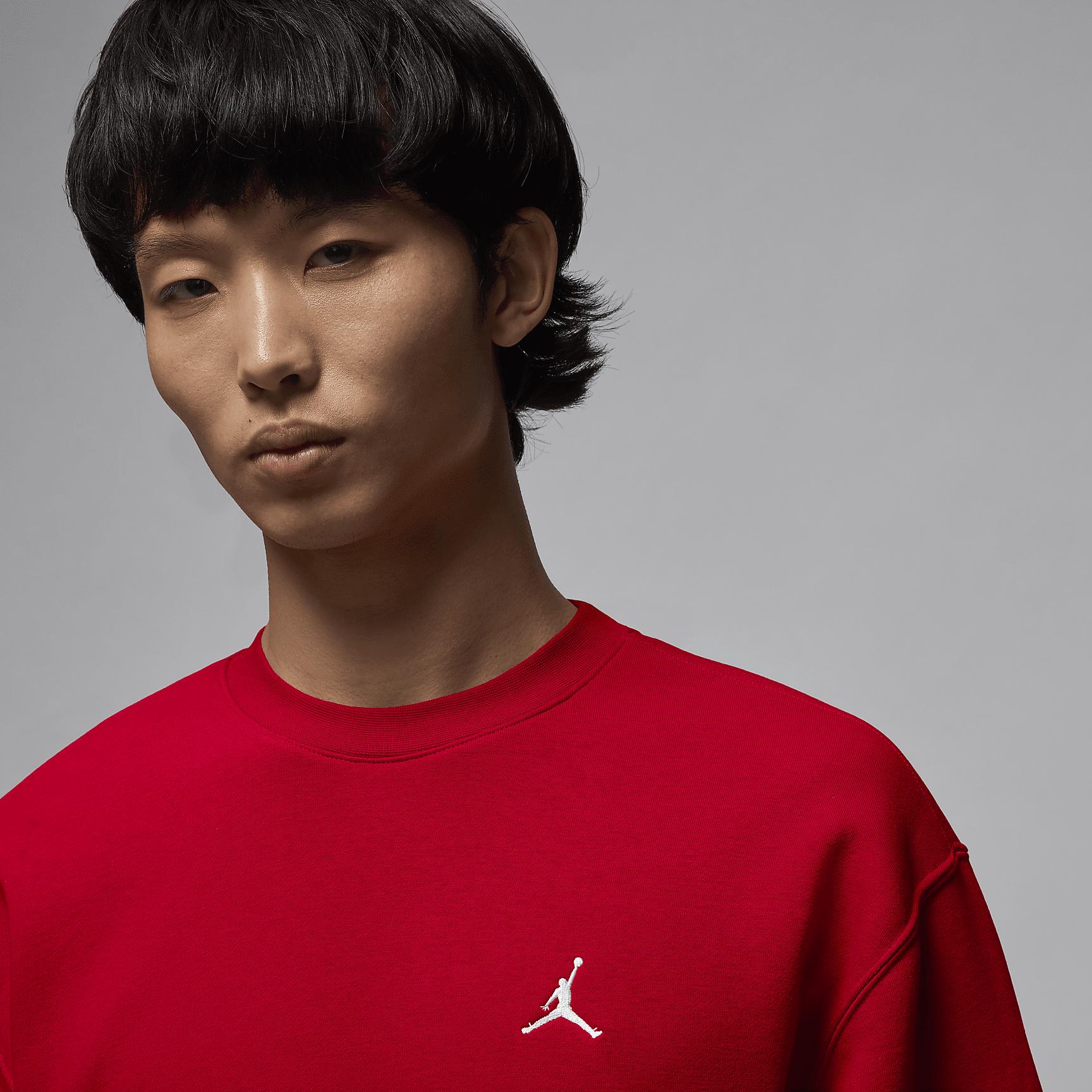 Mens Jordan Brooklyn Fleece Crew-Neck Sweatshirt | FV7293-687 Product Image