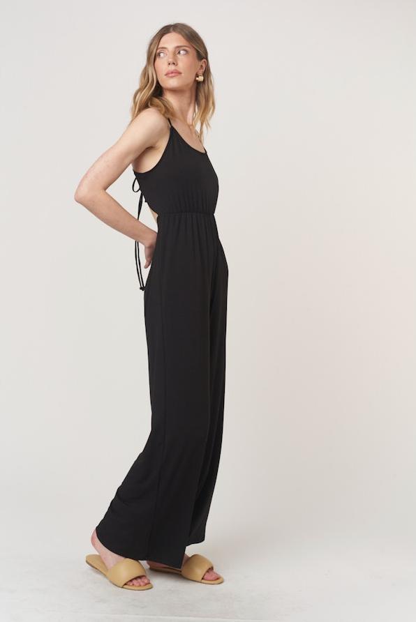 Night Moves Tie Back Jumpsuit Product Image