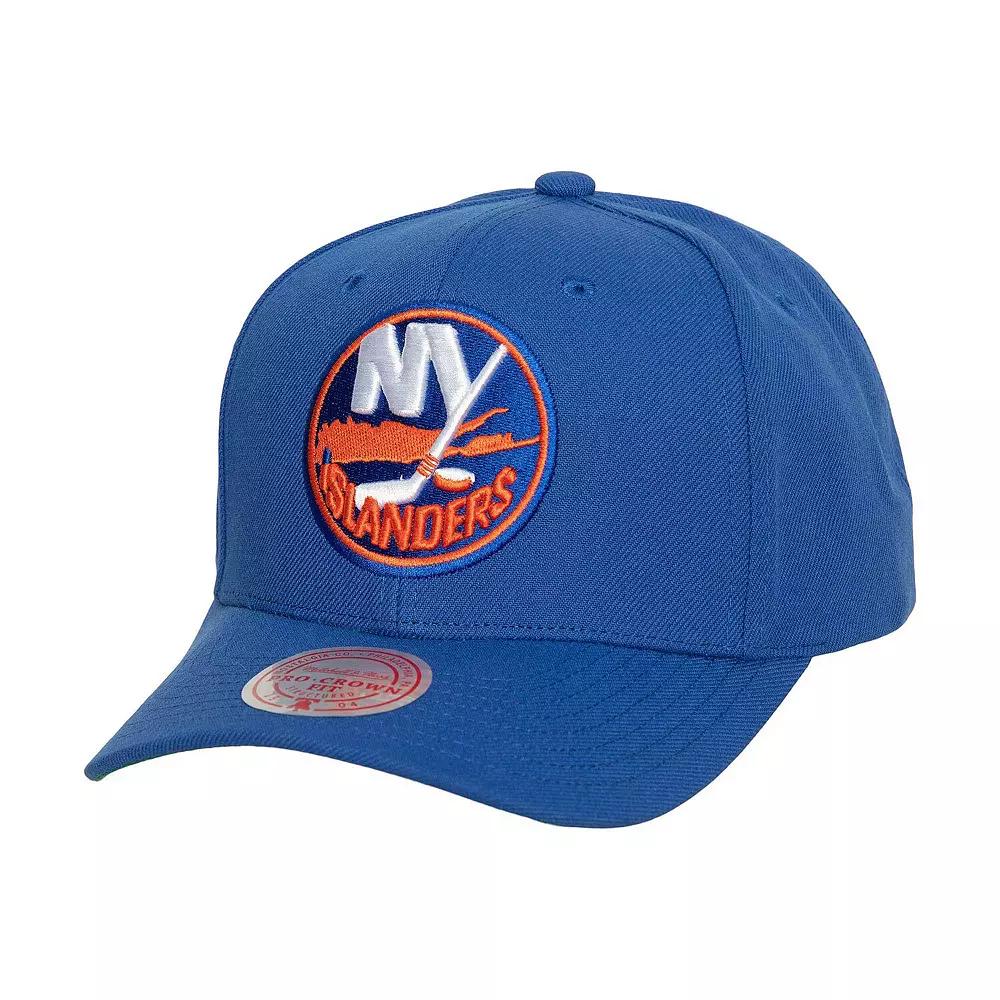 Men's Mitchell & Ness Royal New York Islanders Core Team Ground Pro Adjustable Hat, Isl Blue Product Image