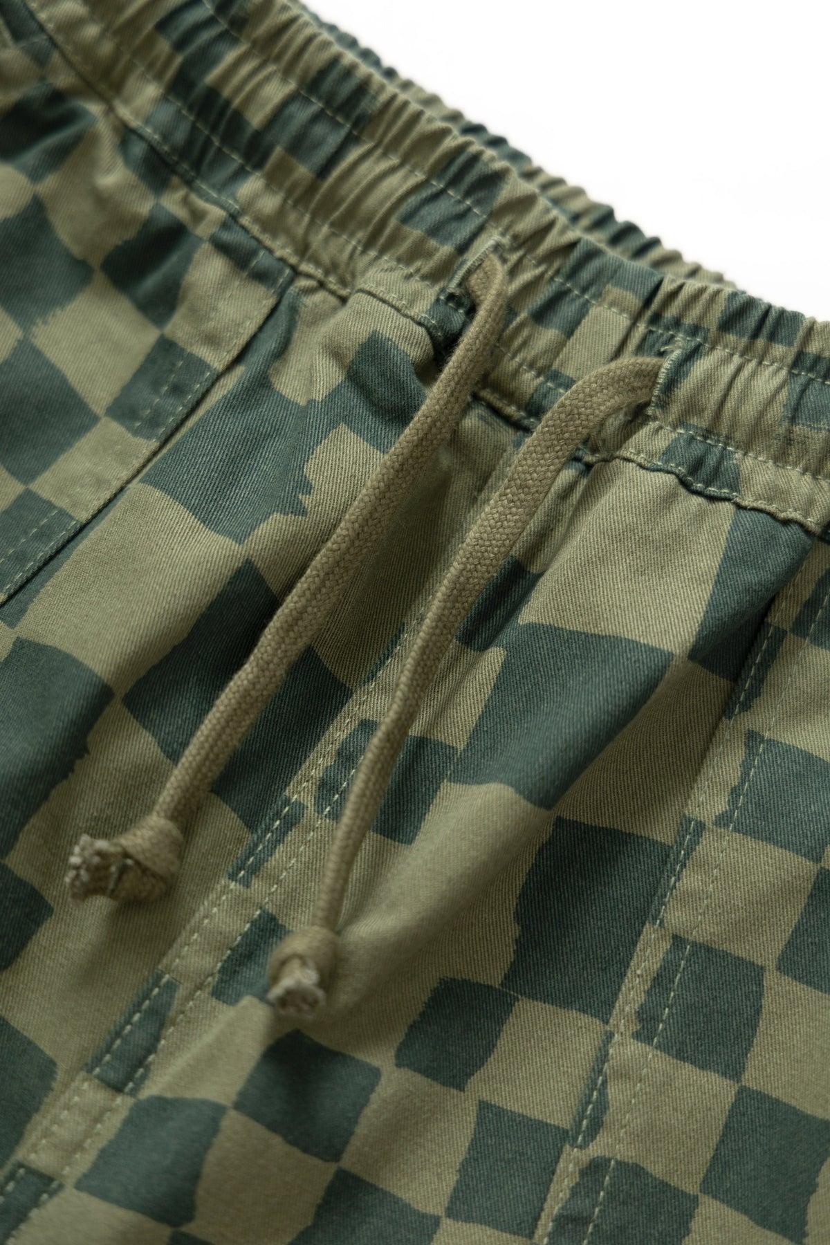Service Works - Printed Chef Pants - Olive Checker Product Image