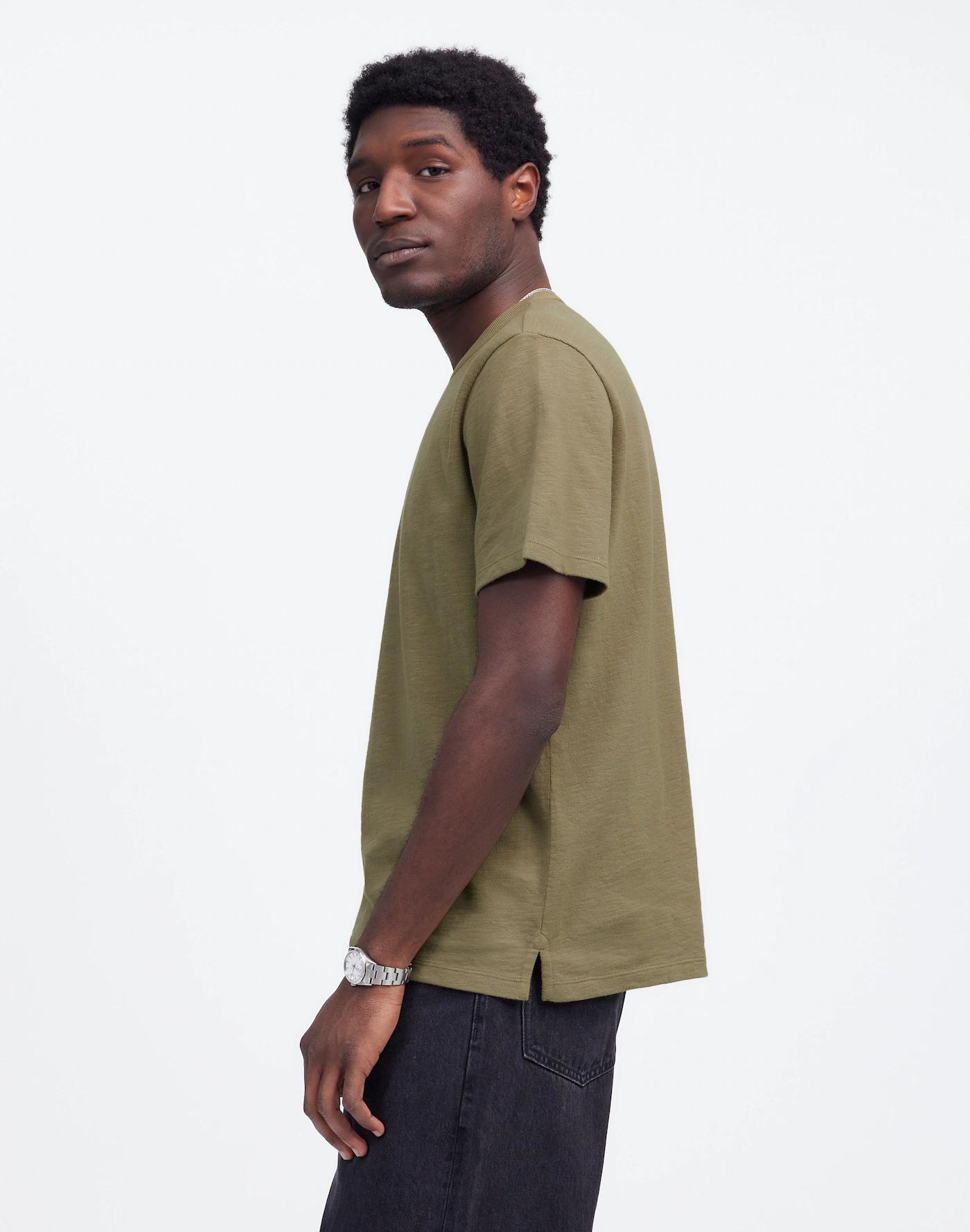 Heavyweight Slub Cotton Tee Product Image