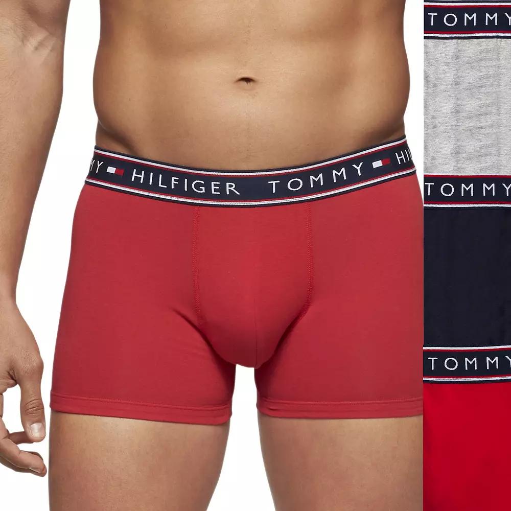 Men's Tommy Hilfiger Stretch 3-Pack Trunk Briefs,  Product Image