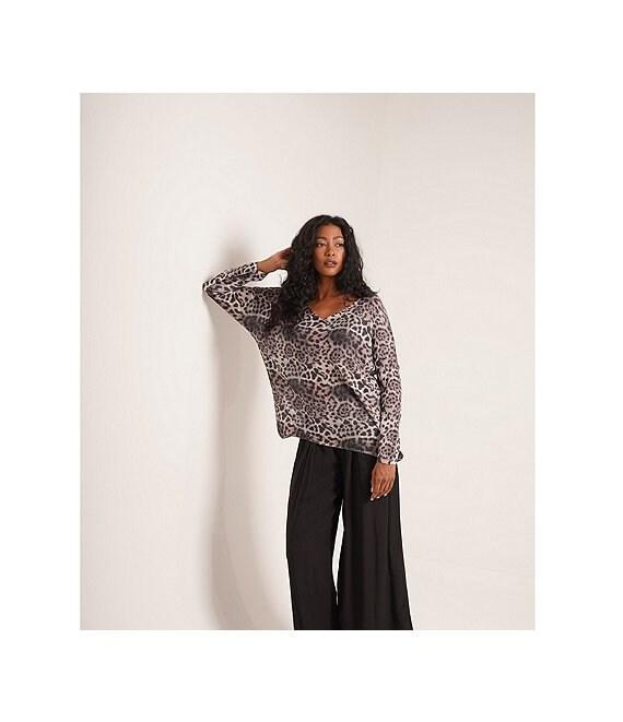 M Made in Italy Pull-On Pleated Ankle Coordinating Wide Leg Pants Product Image