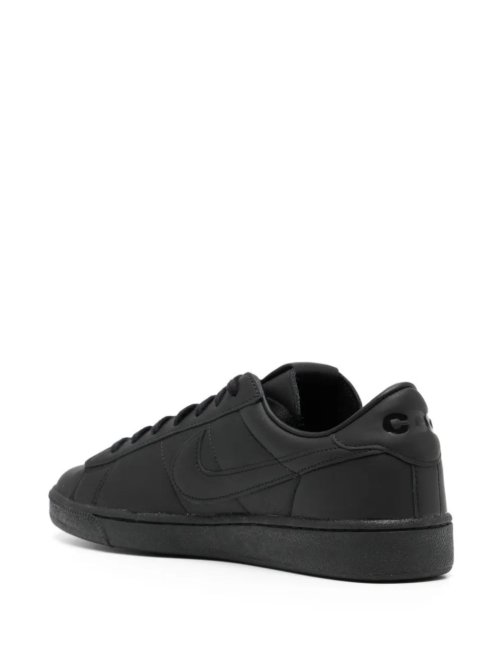 x Nike lace-up leather sneakers  Product Image