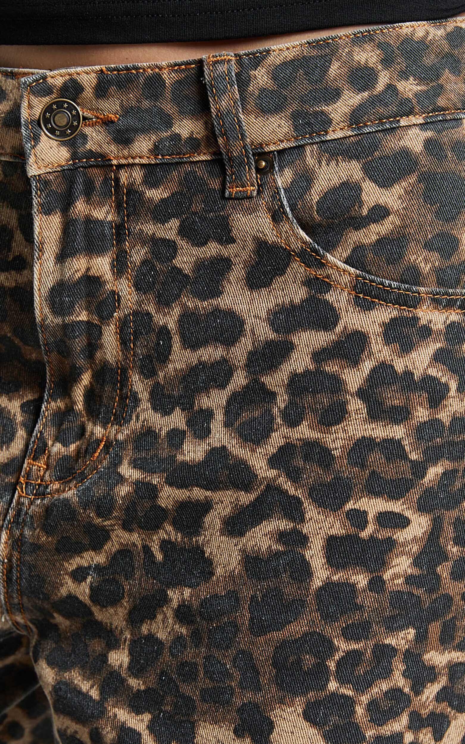 Lioness - Carmela Jeans in LEOPARD Product Image