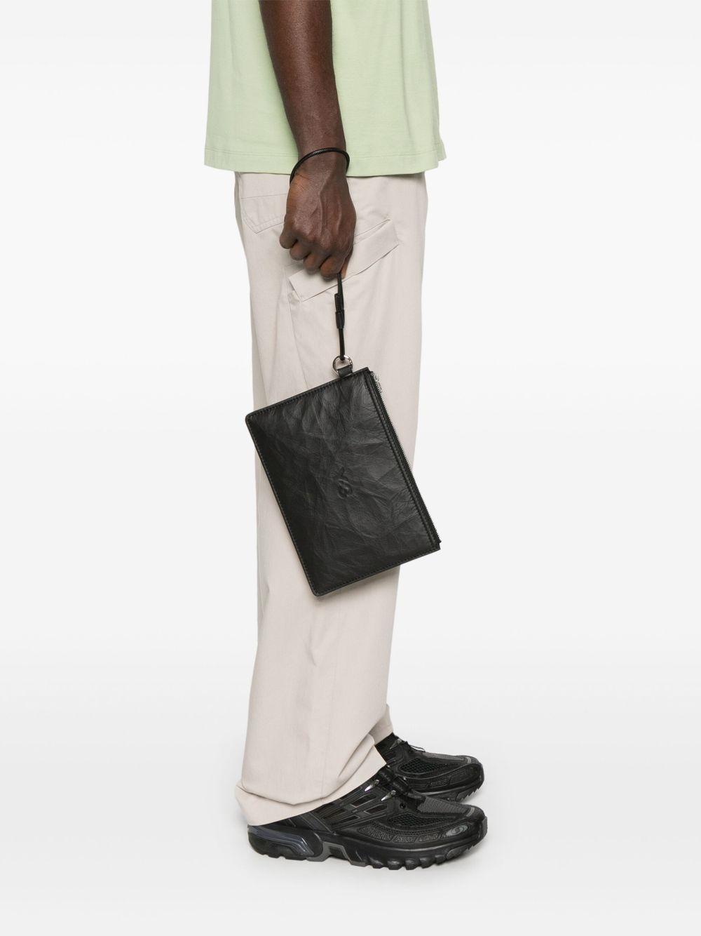 leather clutch bag  Product Image