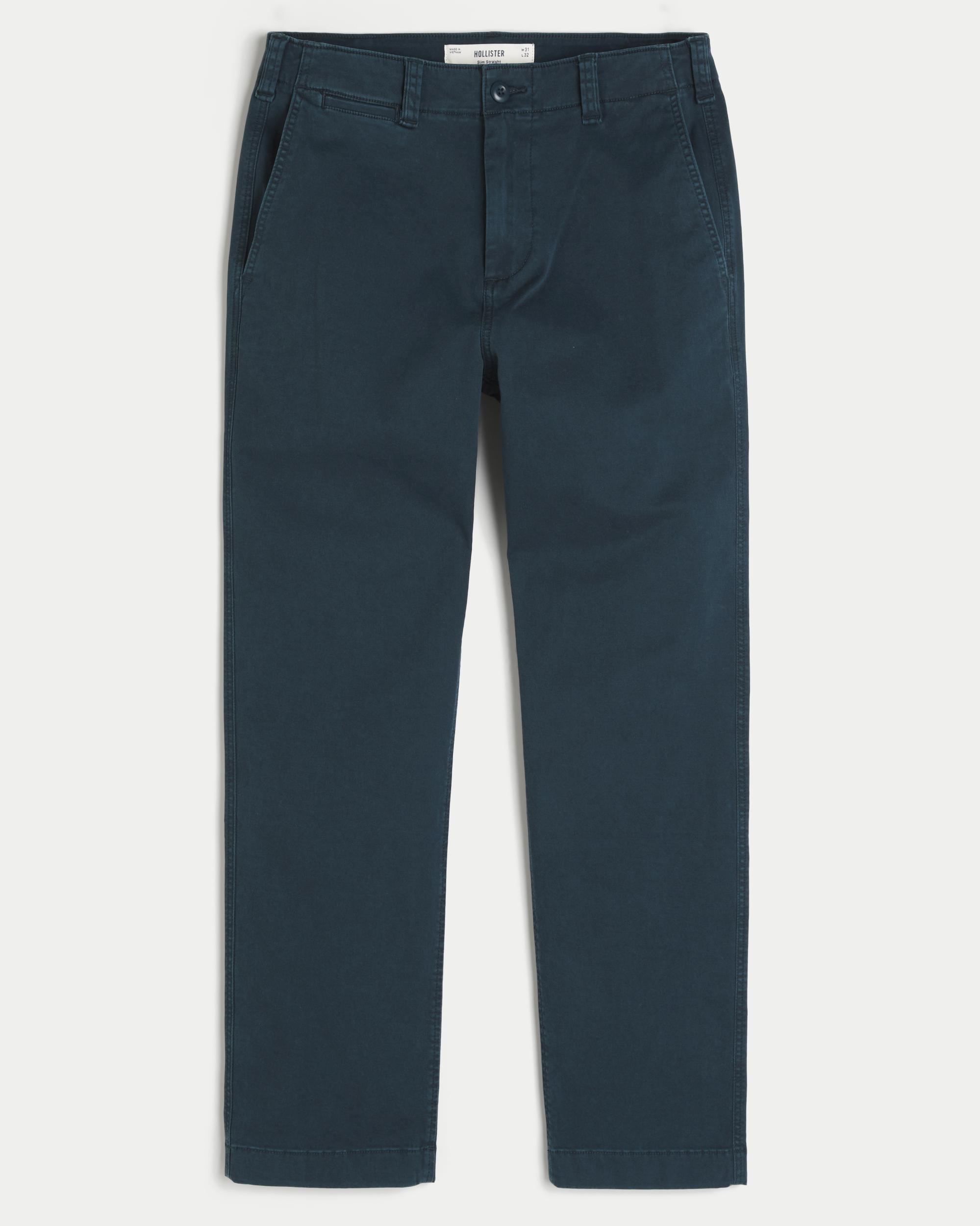 Slim Straight Chino Pants Product Image