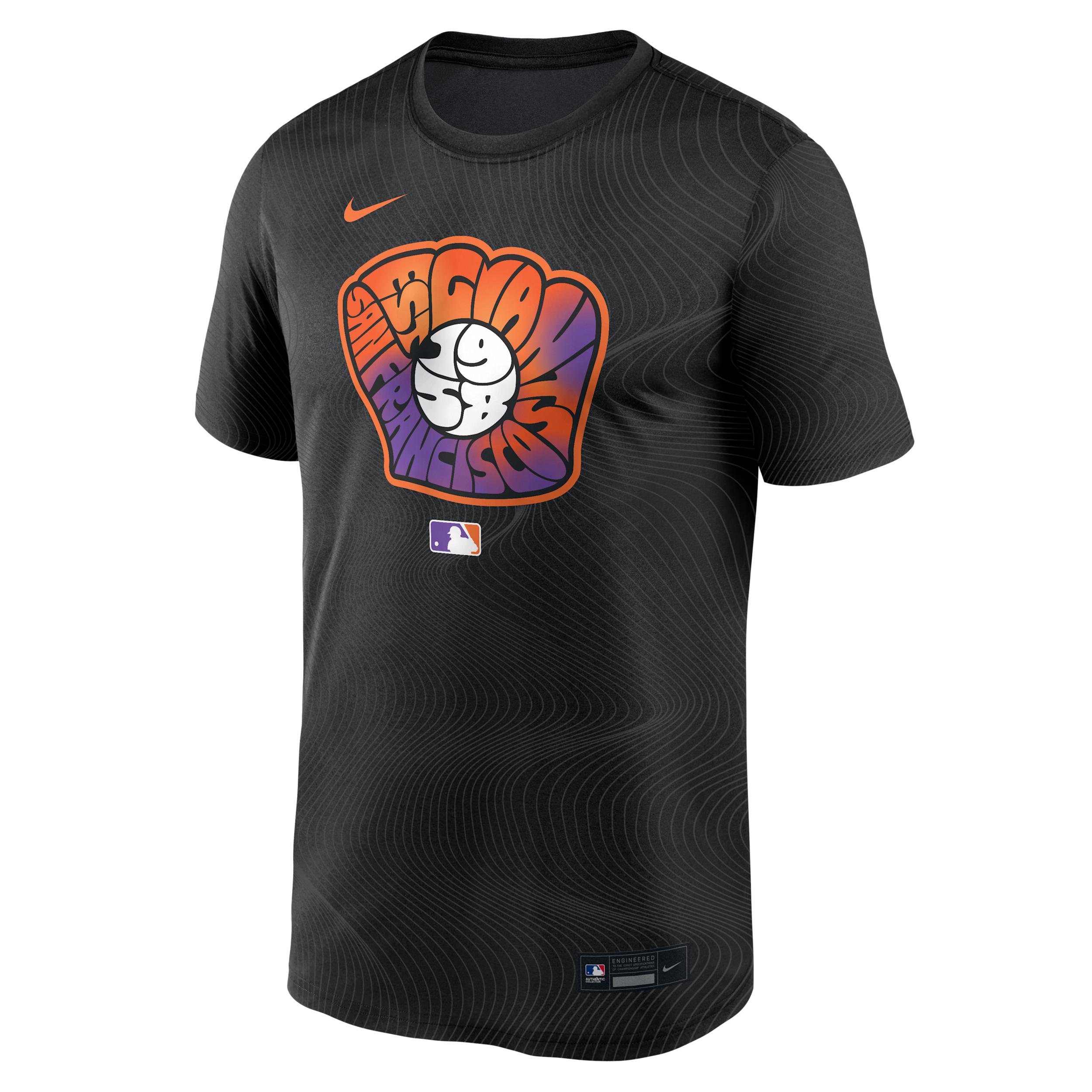 San Francisco Giants Authentic Collection City Connect Velocity Nike Mens Dri-FIT MLB T-Shirt | 03TI0CEGGIA-FVJ Product Image