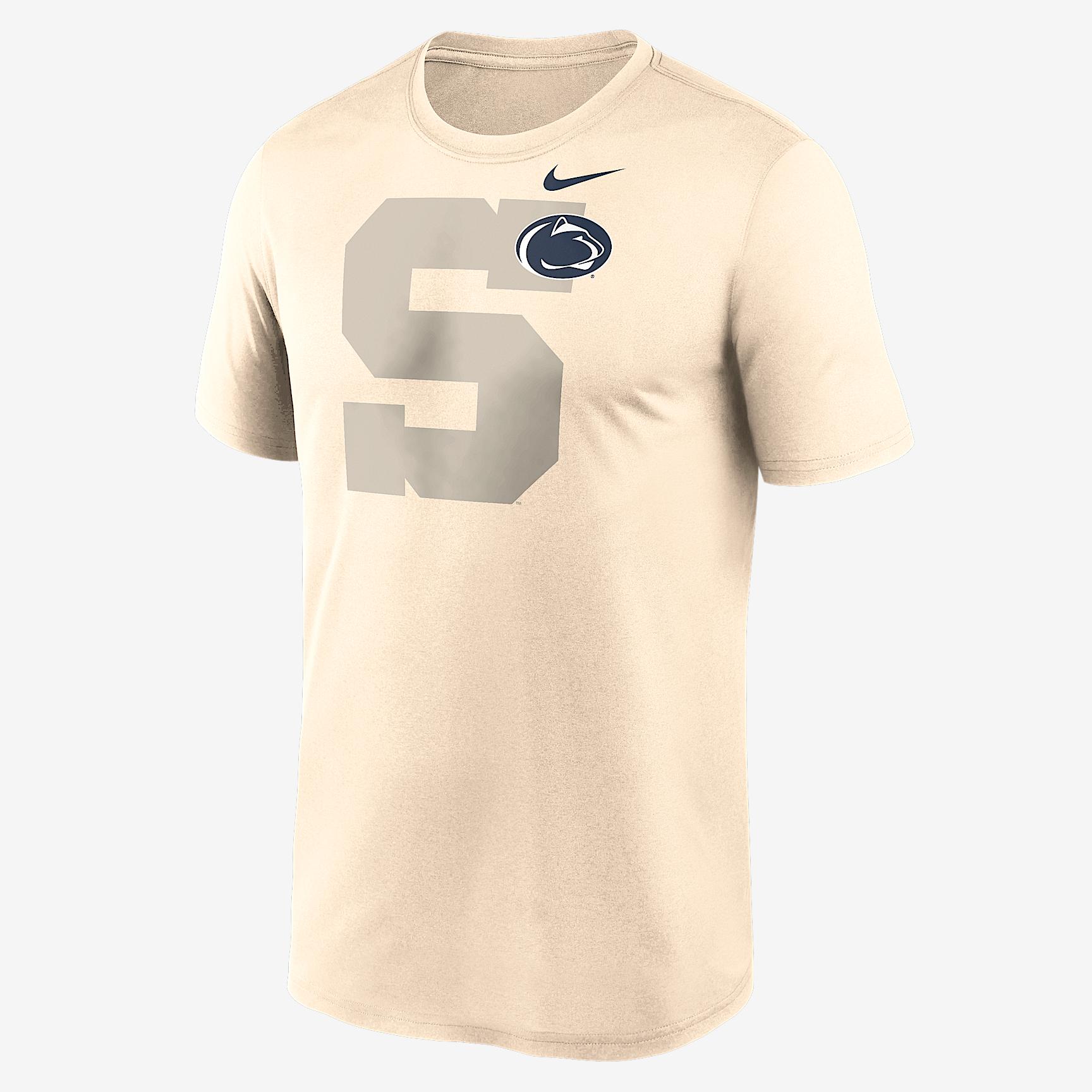 Penn State Campus Legend Shadow Logo Nike Mens Dri-FIT College T-Shirt | NKGK15APSN-UWS Product Image