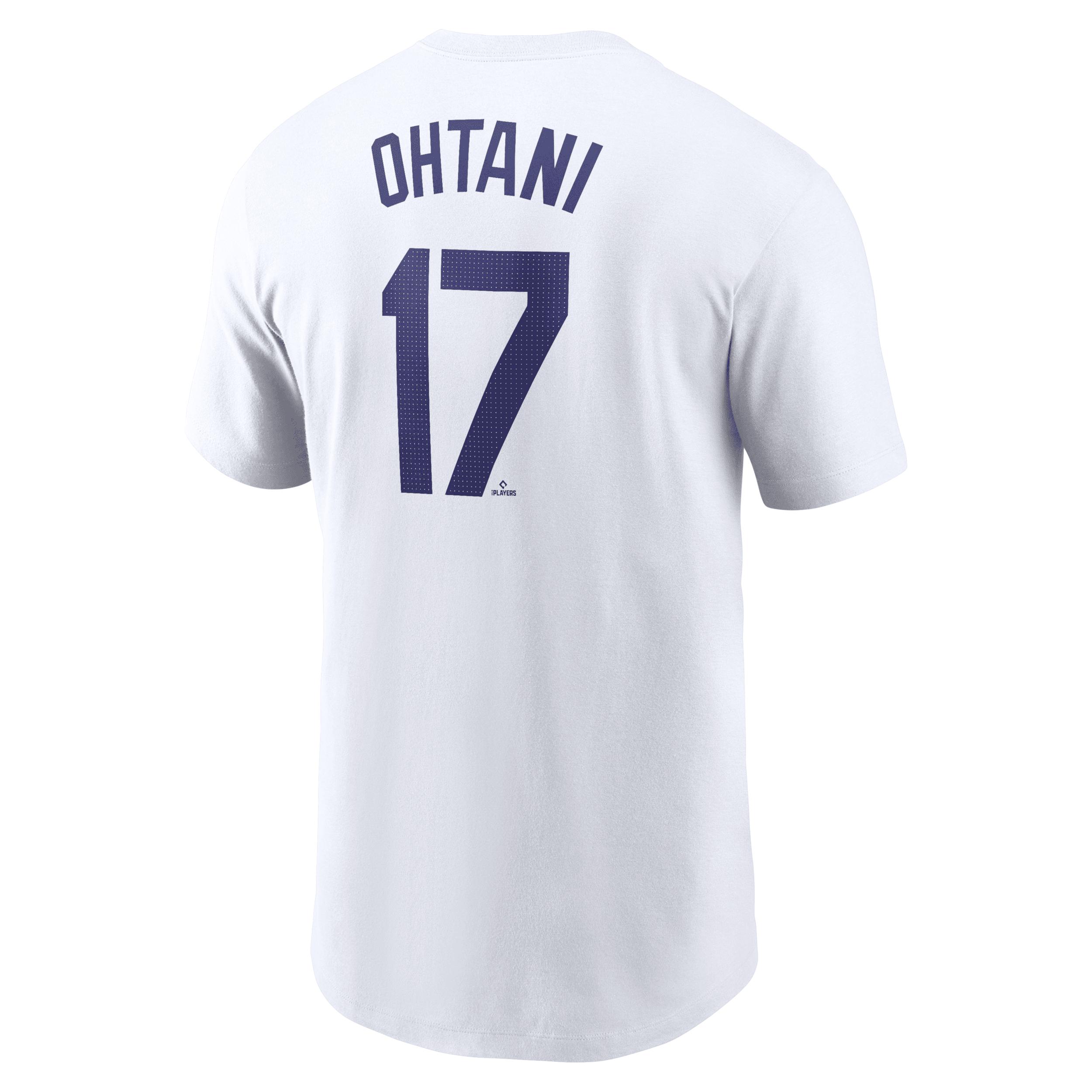 Shohei Ohtani Los Angeles Dodgers Fuse Nike Mens MLB T-Shirt | N19910ALD9-01E Product Image