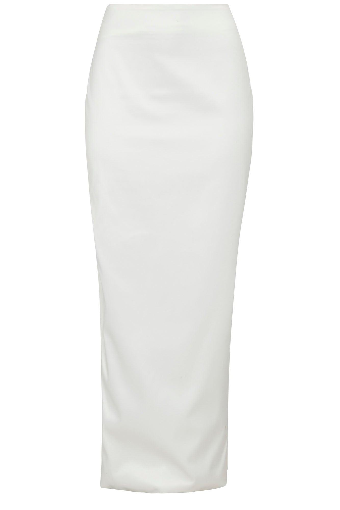 Thalia Maxi Skirt - White Product Image
