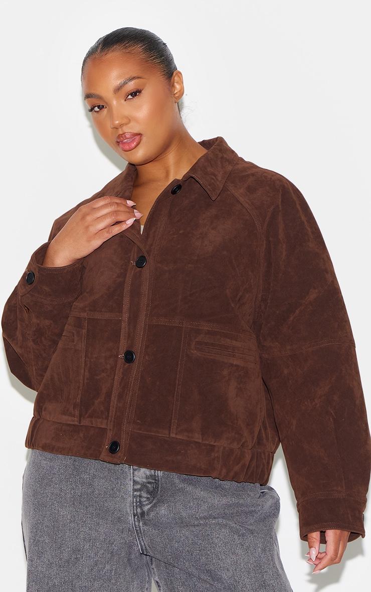 Burgundy Hooded Puffer Coat Product Image