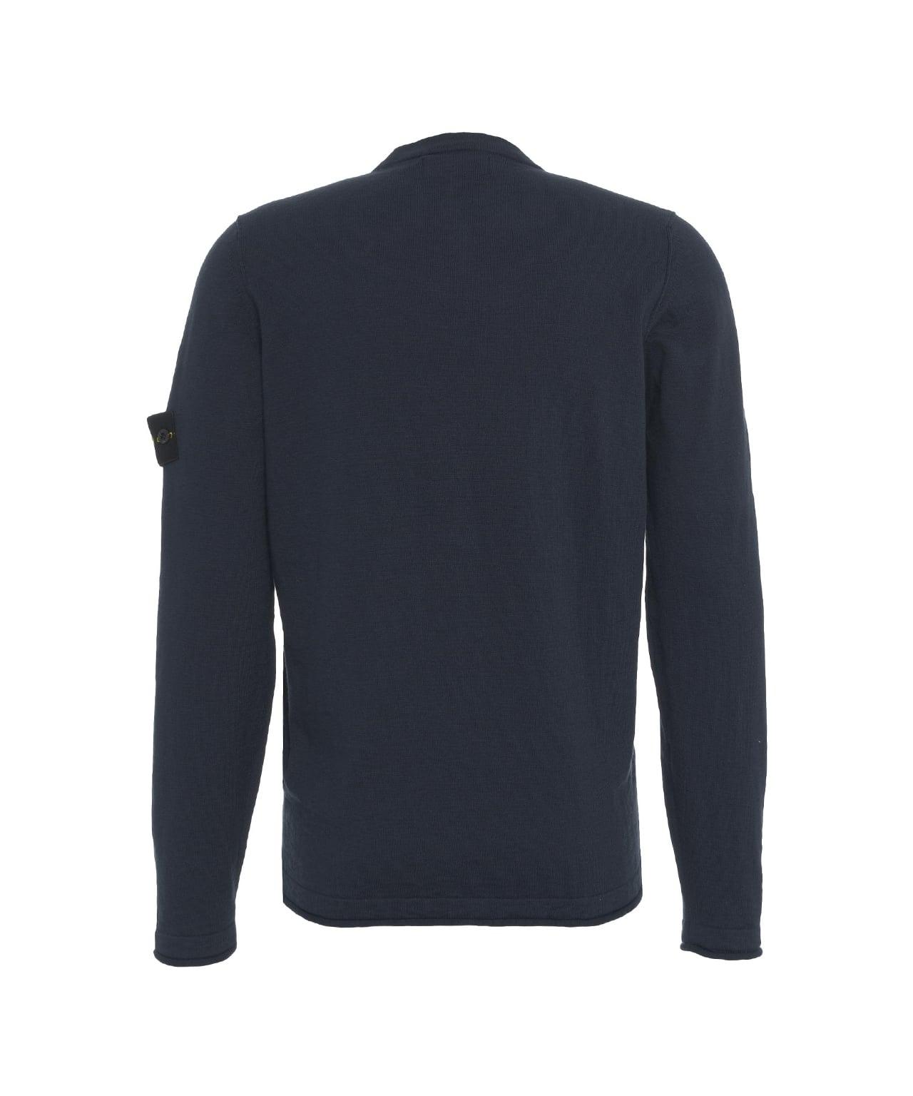 Knit sweater in cotton blend Product Image